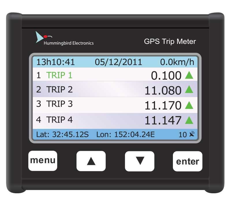 electronic trip meter